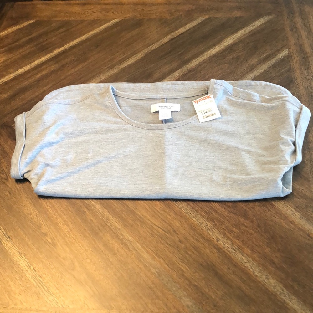 New With Tags Workshop Thick Short Sleeve Top